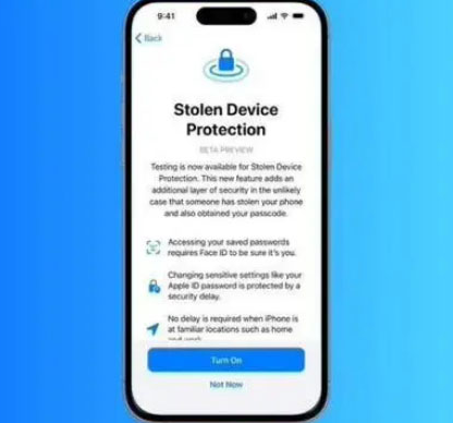 攀枝花苹果授权维修店分享被盗设备保护功能开启方法 