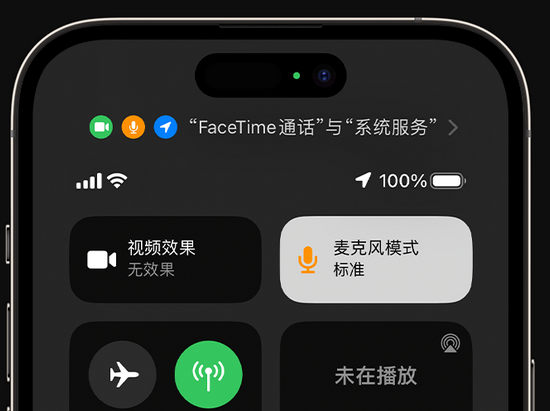 攀枝花苹果授权维修网点分享iPhone在通话时让你的声音更清晰 