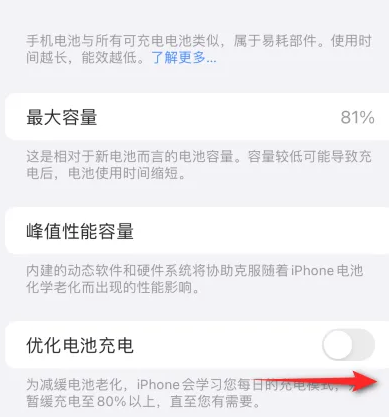 攀枝花苹果15维修分享iPhone15充电到80%就充不进电了怎么办 