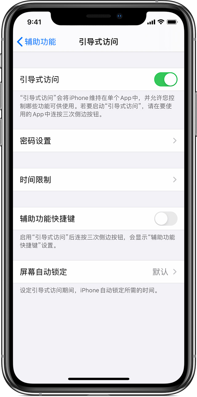 攀枝花苹果手机维修分享如何在 iPhone 上退出引导式访问 