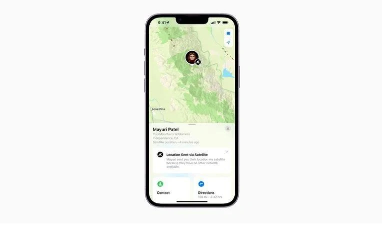 攀枝花苹果14维修分享iPhone14系列中 FindMy功能通过卫星分享位置方法教程 