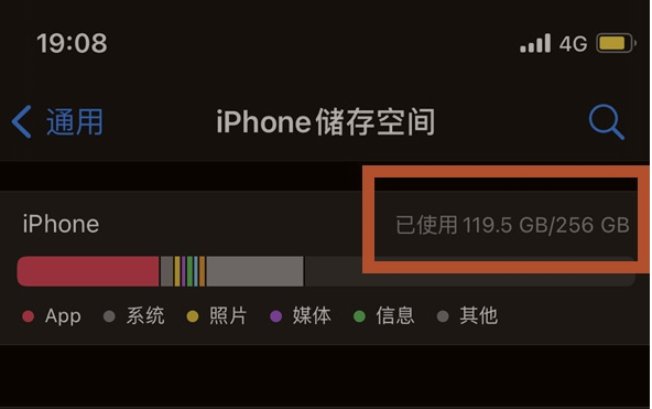 攀枝花苹果13维修分享iPhone13如何查看剩余内存 